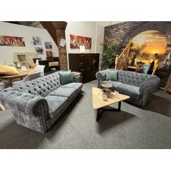 Chesterfield Garnitur "Rover" 3/2 von Max Winzer